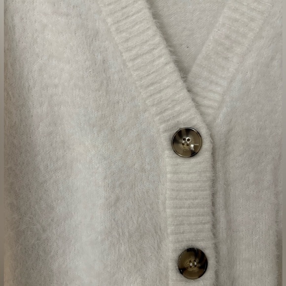 H&M fuzzy cardigan - Picture 2 of 5